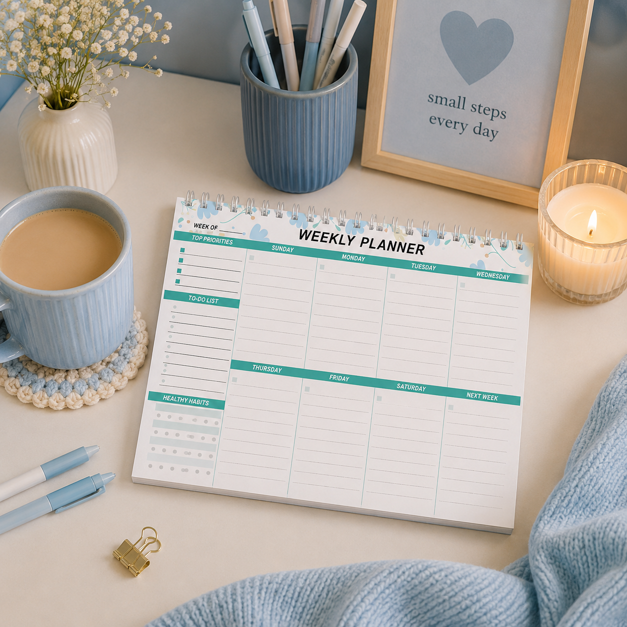 Weekly Planner with To-Do List