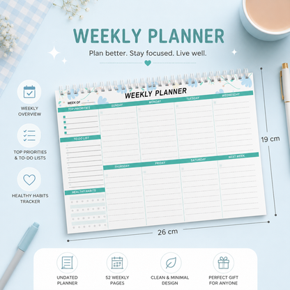 Weekly Planner with To-Do List