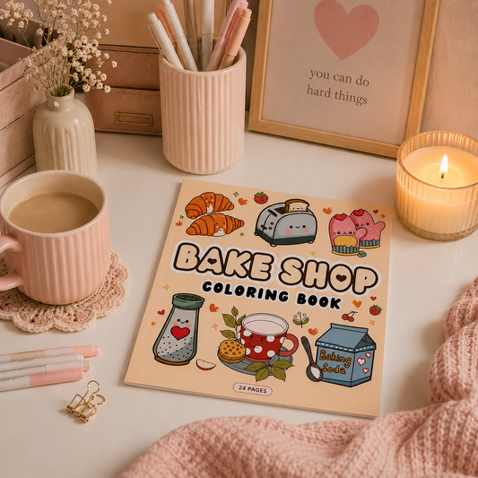 Bake Shop Coloring Book