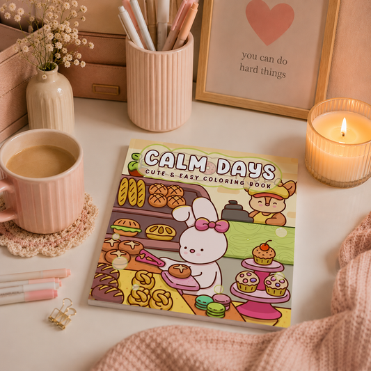 Calm Days Coloring Book