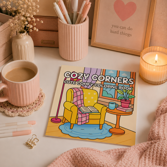 Cozy Corners Coloring Book