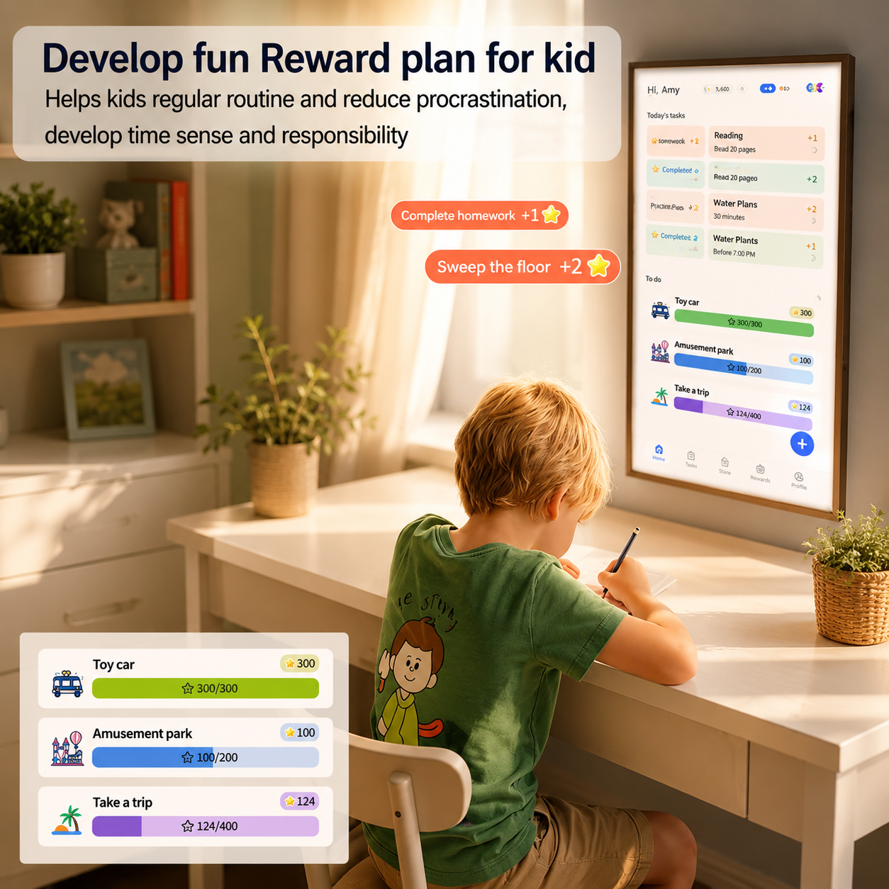 15.6" Touchscreen Digital Calendar