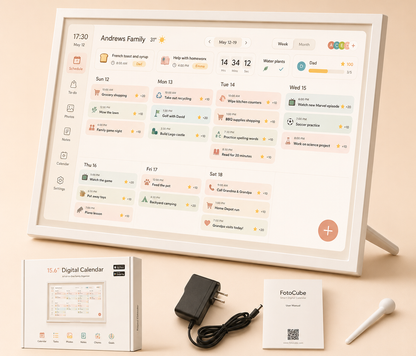 15.6" Touchscreen Digital Calendar